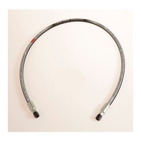 Alliance Rubber Ryco Hydraulic Hose Assembly, 1/4 In. x 36 In. 3000 PSI, F+F JIC, Synthetic Rubber T3004D-036-20402040-0707